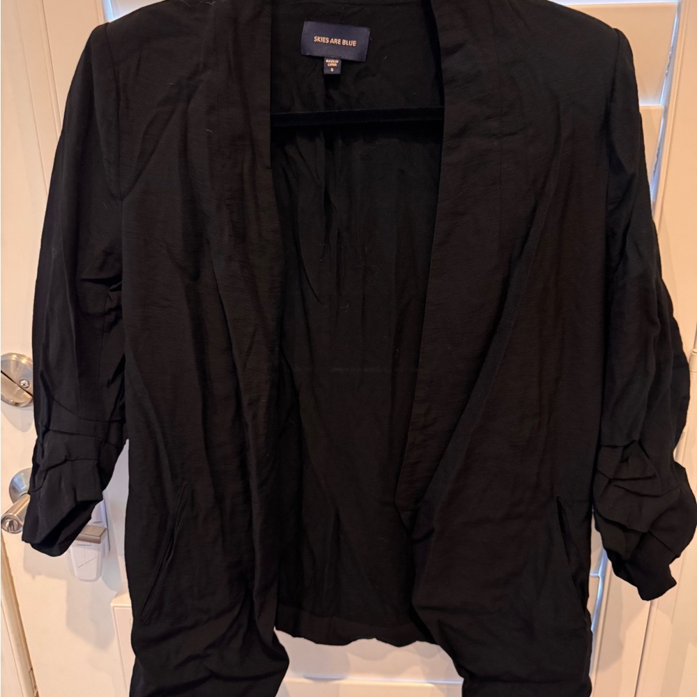 Skies Are Blue Charcoal Jacket